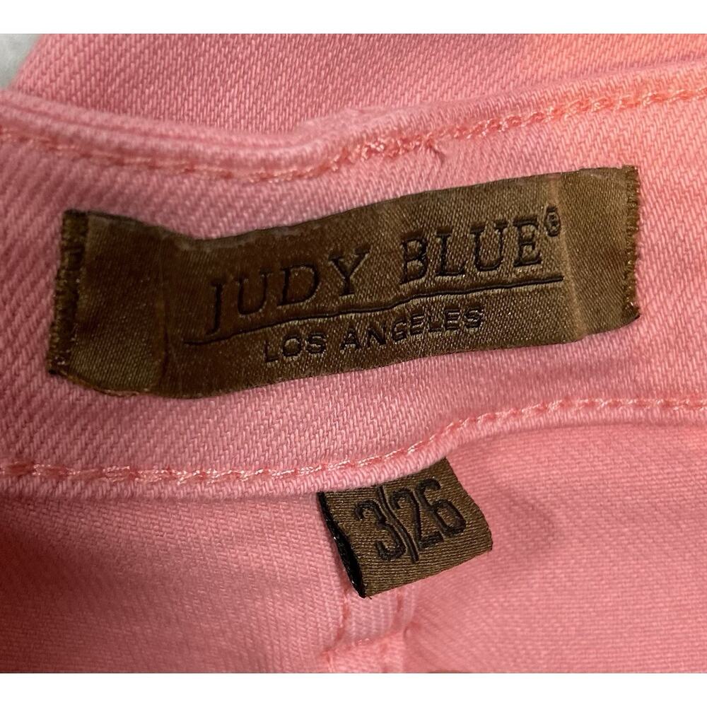 Judy Blue Garment Dyed Pink Cargo Pants Size 3/26 Los Angeles - Picture 9 of 10